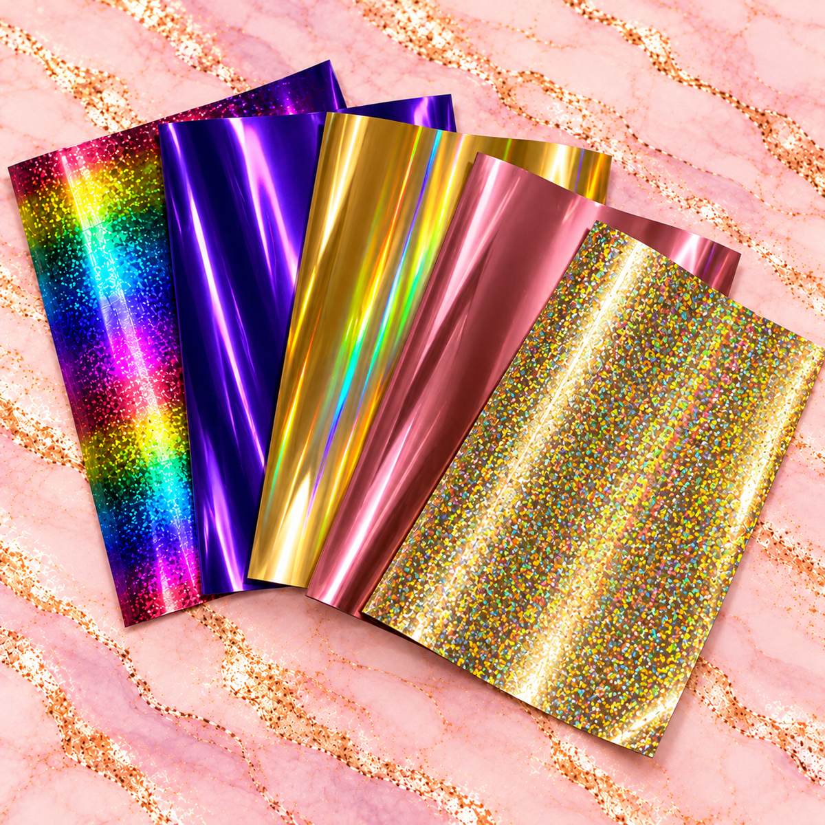 Once Upon A Foil Starter Kit | 5 A4 Foils & White Cardstock