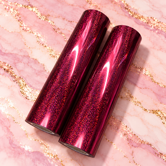 Enchanted Rose – Red Dots Toner Reactive Foil | A4 Sheets & Rolls