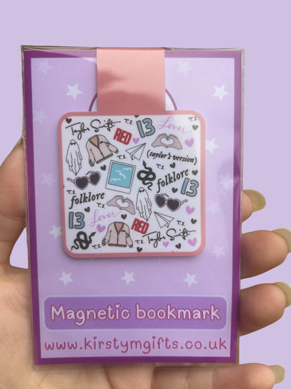 Swiftie Magnetic Bookmark: Gift for Bookworm