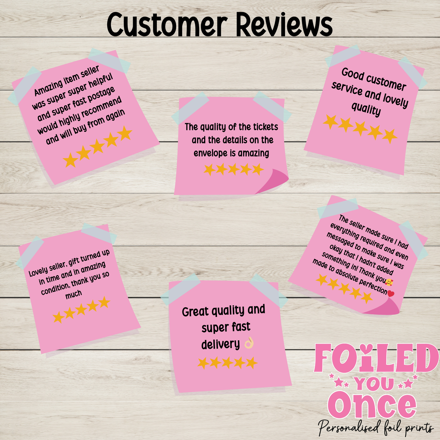 Personalised Concert Ticket Gift – Custom Music Keepsake for Him or Her